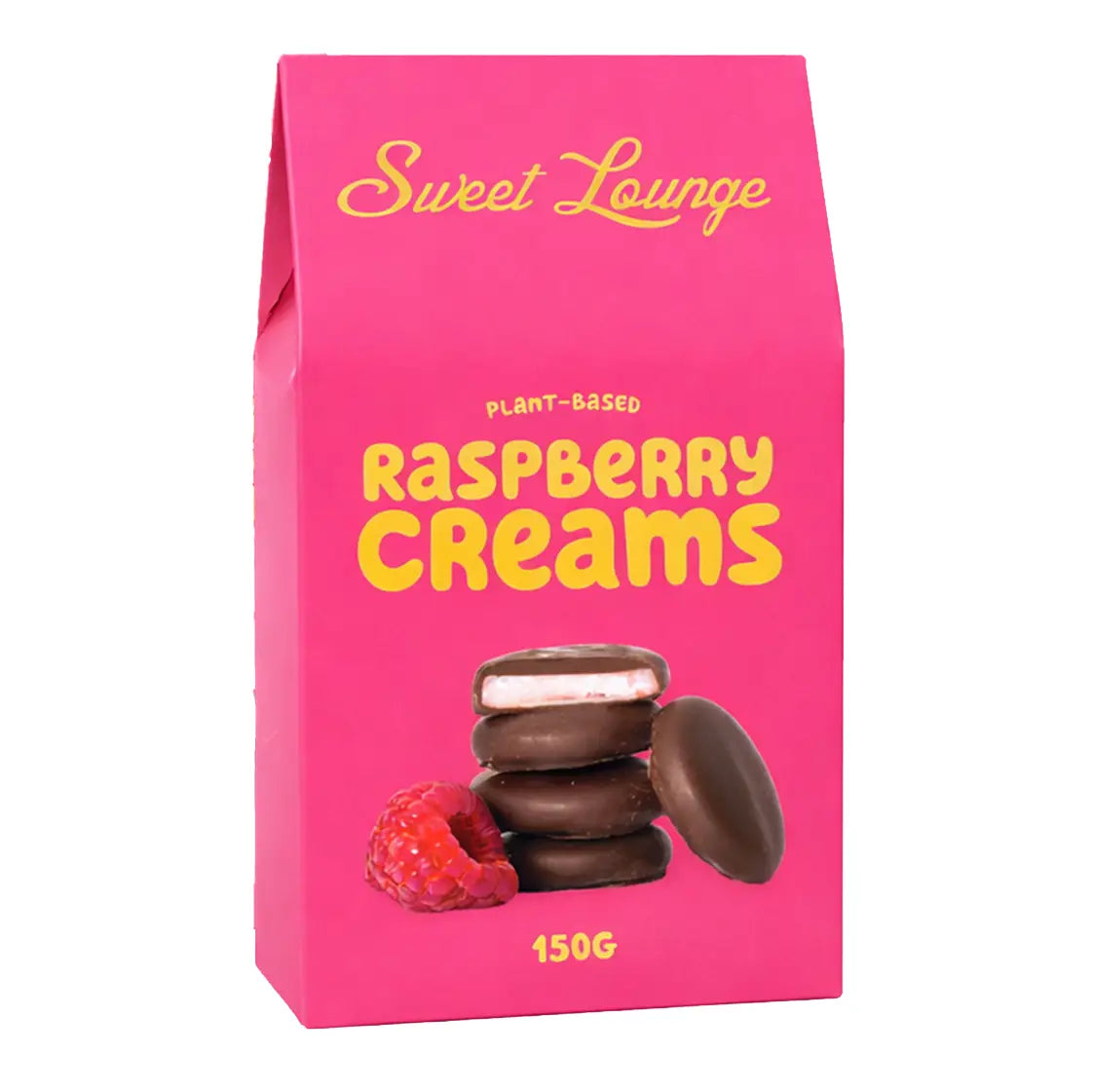 Plant-Based Raspberry Creams