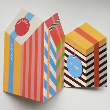 Giddy Gifts - concertina birthday card