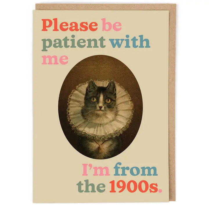 From the 1900s Greetings Card