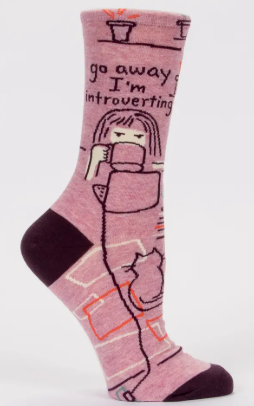 Go Away Introverting Women's Socks