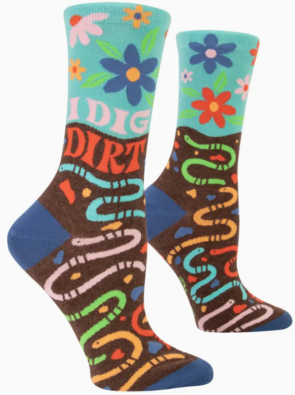 I Dig Dirt Crew Socks