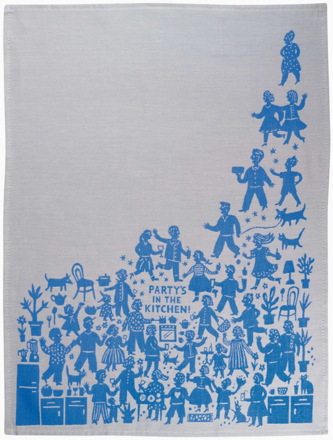 Party in the Kitchen Dish Towel