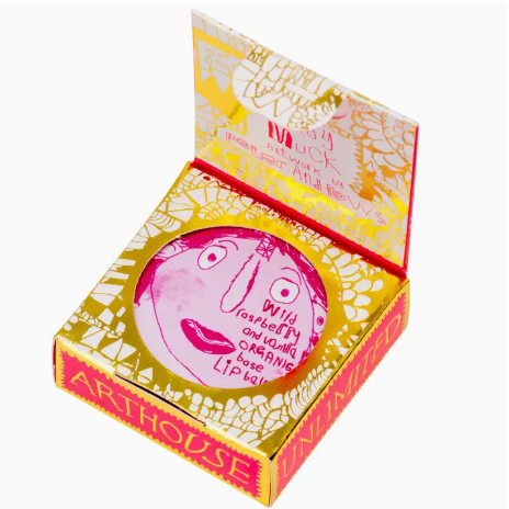 Lady Muck, Lip Balm, Wild Raspberry & Vanilla