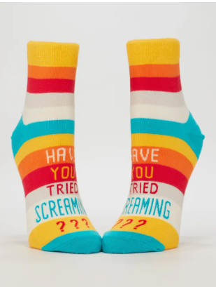Have You Tried Screaming??? Women's Ankle Socks