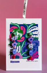 Botanical Wearable - Alyssum Earrings