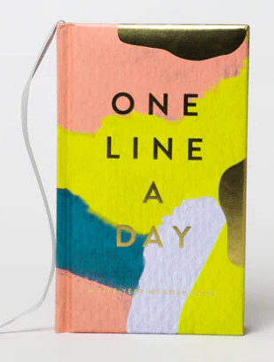 Modern One Line a Day: A Five-Year Memory Book (Diary or Journal)