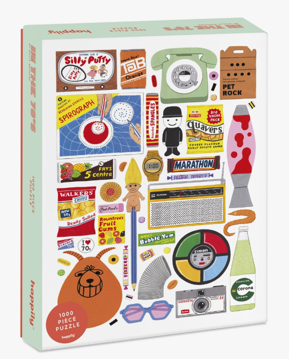 Retro 70's 1,000 Piece Premium Puzzle