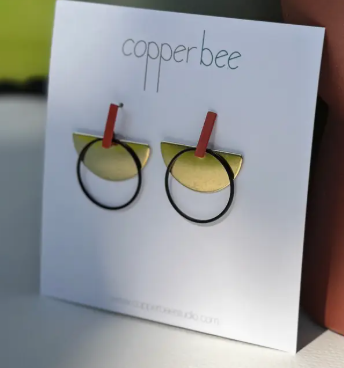 Bauhaus Inspired Design - Form Earrings