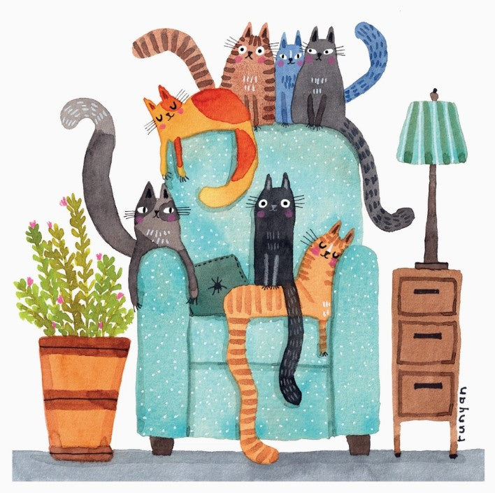 The Chair Greetings Card