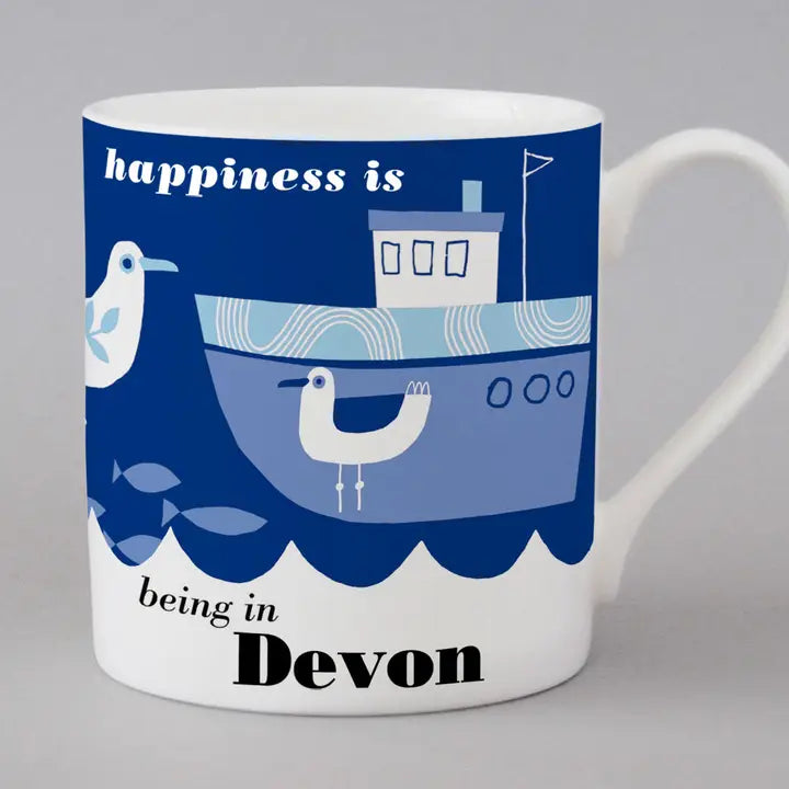 Repeat Repeat Ocean | Devon Mug | Ship