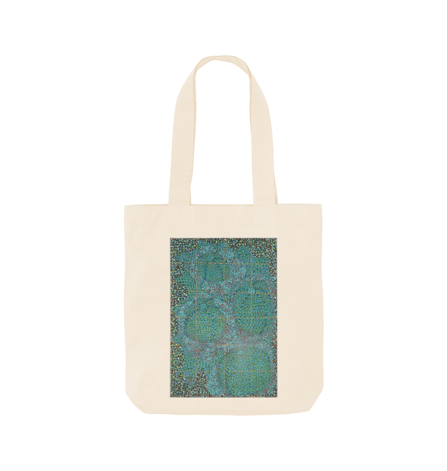 Natural Printed Bag Front