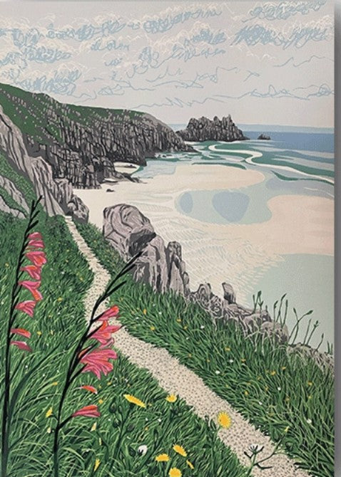 Coastal Path Greetings Card