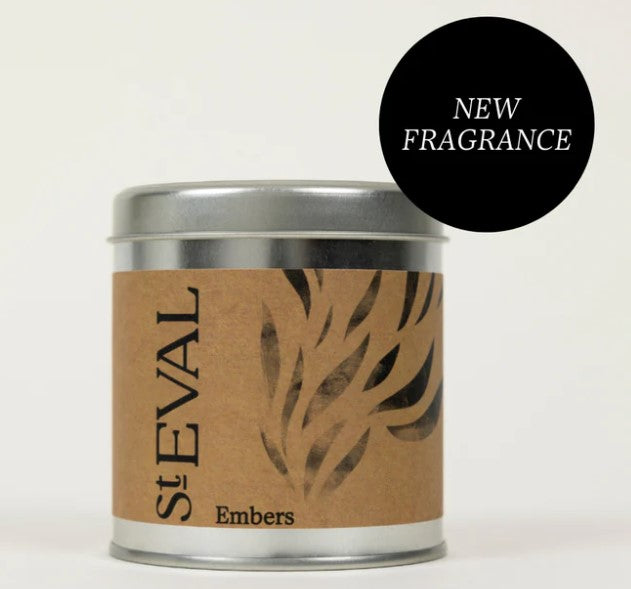 St Eval Embers Tin Candle