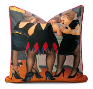 Beryl Cook 45cm Velvet Cushions