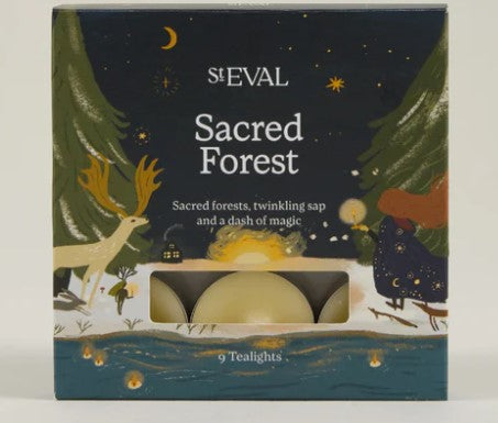 St Eval Sacred Forest Scented Christmas Tealights