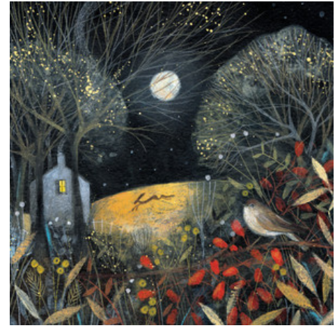 The Midnight Sonnet Greetings Card