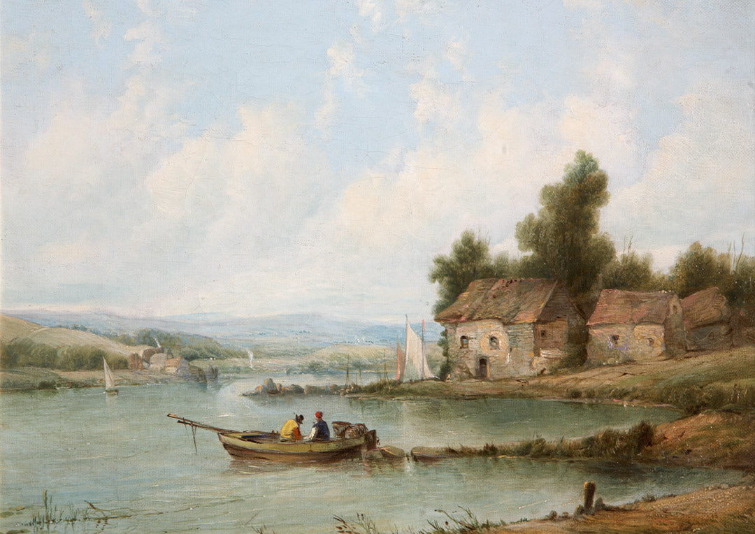 Lake Scene, Print