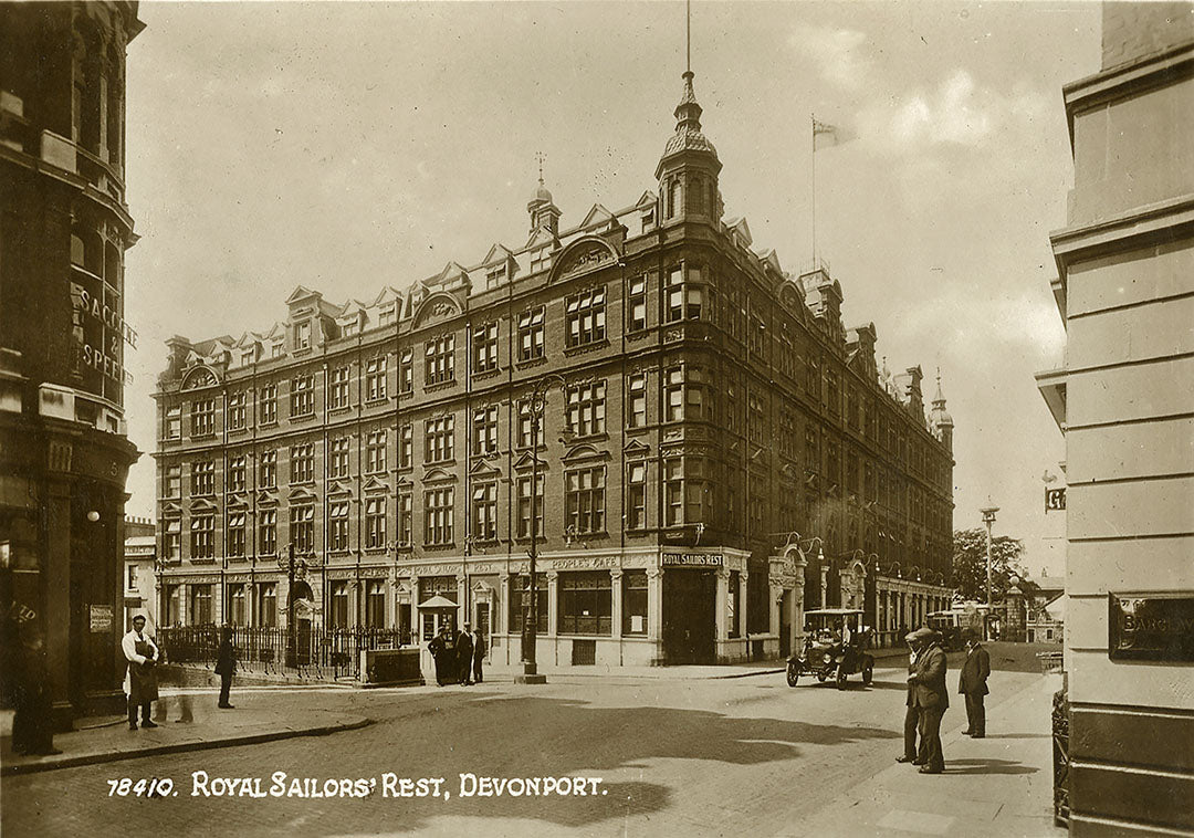 Royal Sailors Rest Devonport, 1930s, Print