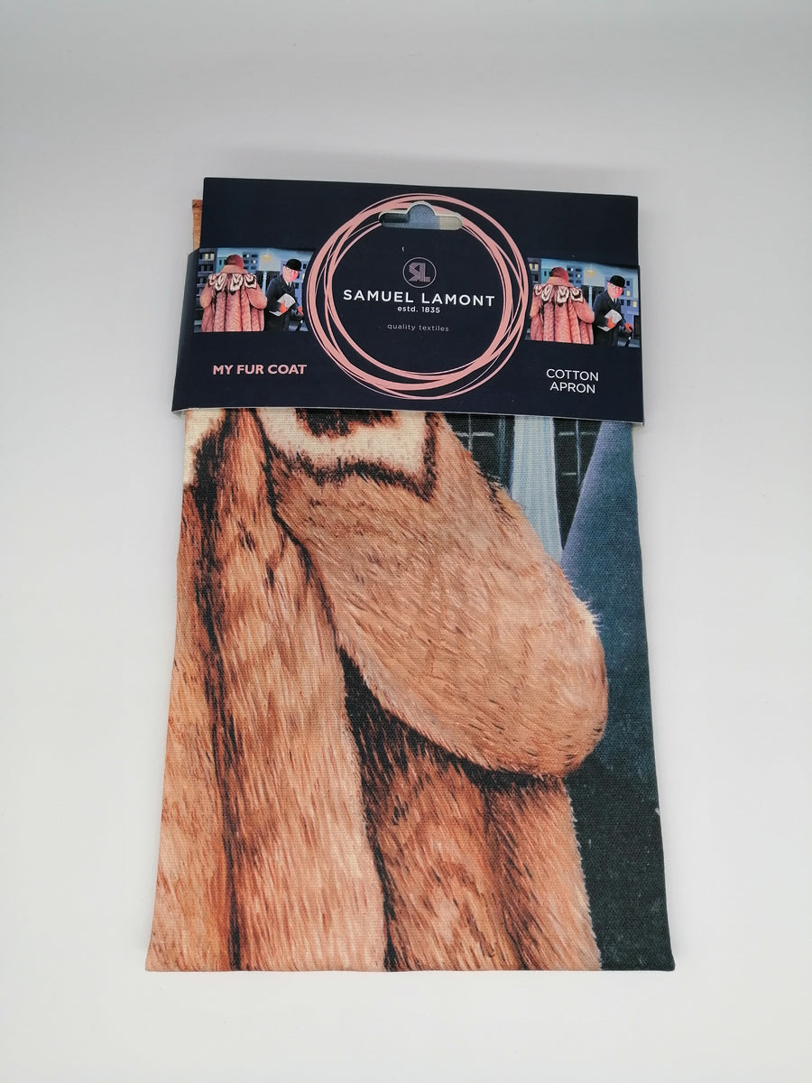 Beryl Cook My Fur Coat Apron The Box
