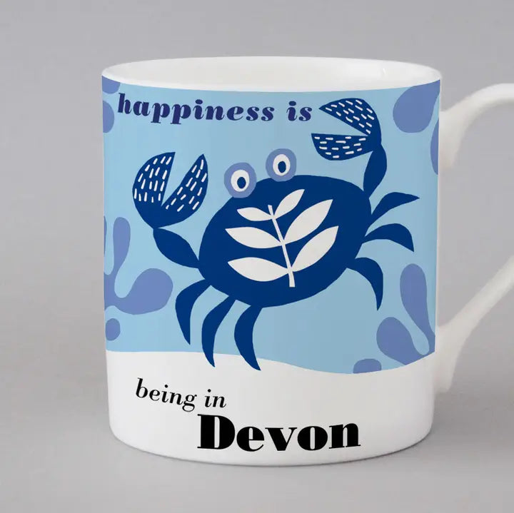 Repeat Repeat Ocean | Devon Mug | Crab