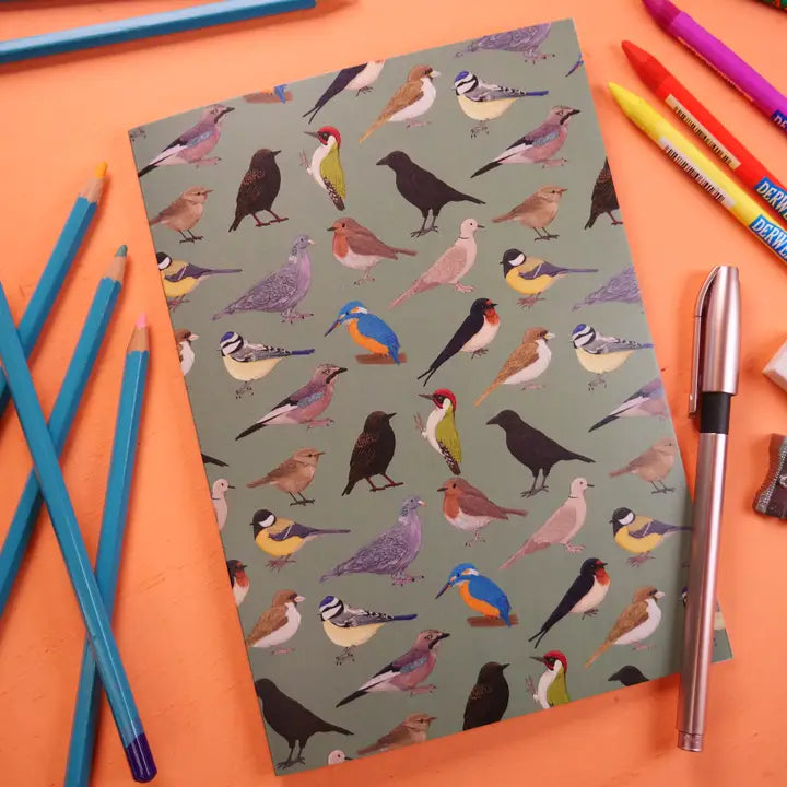 Amazing British Birds Notebook