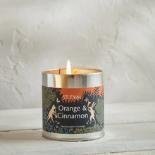 Load image into Gallery viewer, St Eval Orange and Cinnamon Christmas Scented Tin Candle

