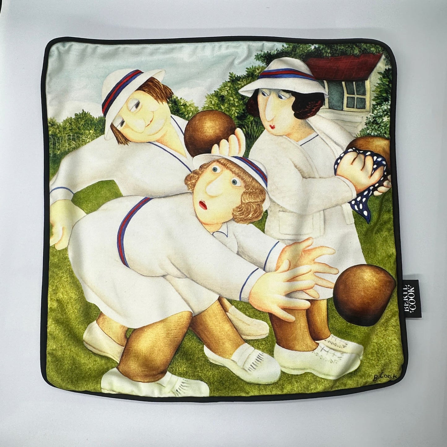 Beryl Cook 45cm Velvet Cushion Covers