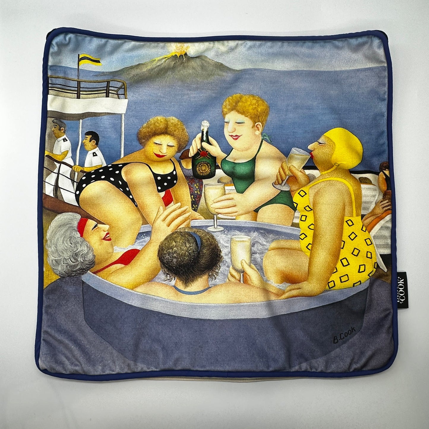 Beryl Cook 45cm Velvet Cushion Covers