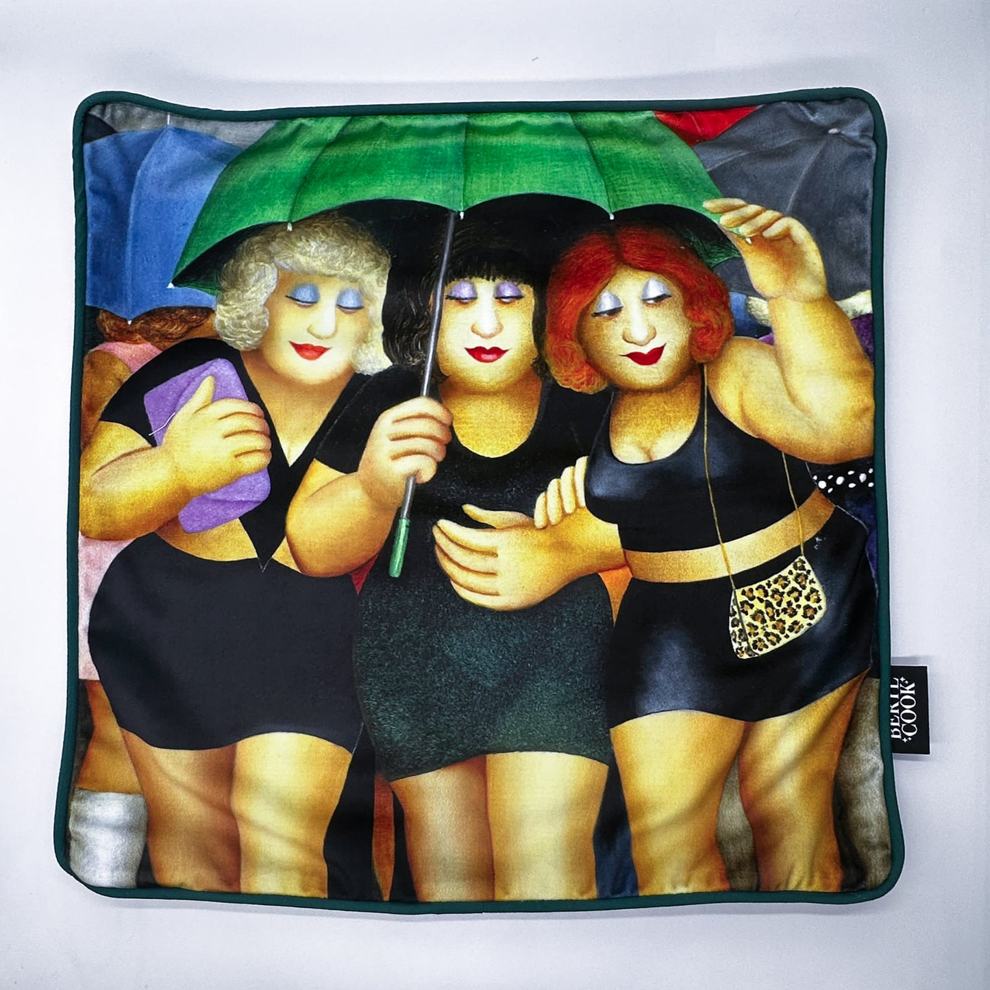 Beryl Cook 45cm Velvet Cushion Covers