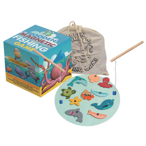 Wooden Magnetic Fishing Game