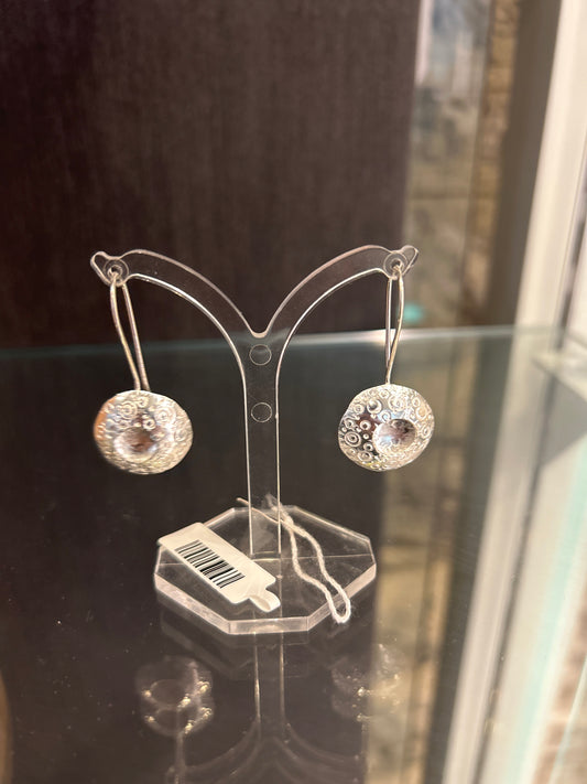 Ann Bruford Closed Echinoderm drop earrings - medium