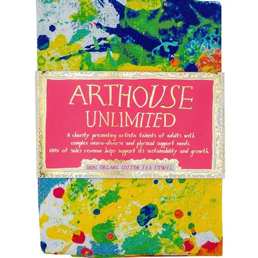 Spring, 100% Organic Cotton Tea Towel