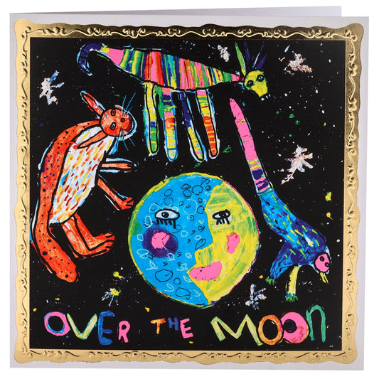 Over the Moon, Greetings Card