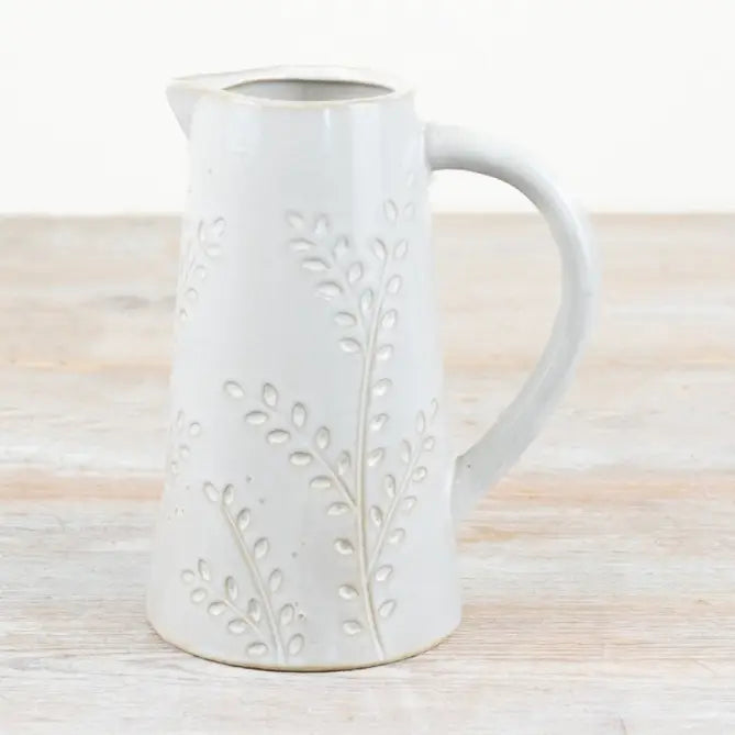 Patterned Porcelain Jug, 17cm