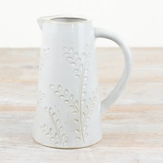 Patterned Porcelain Jug, 17cm