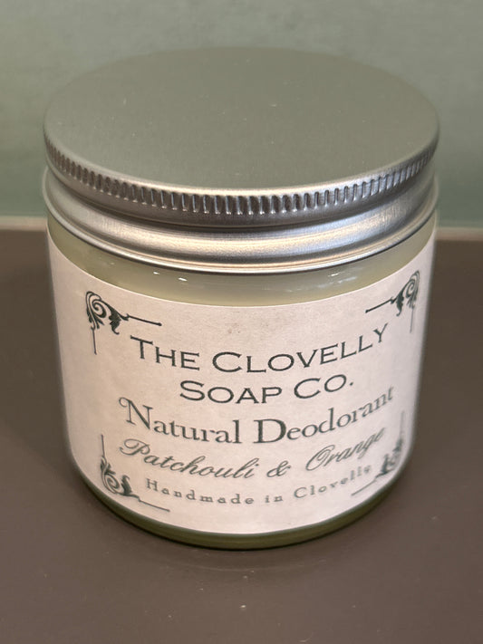 Natural Deodorant - Patchouli and Orange