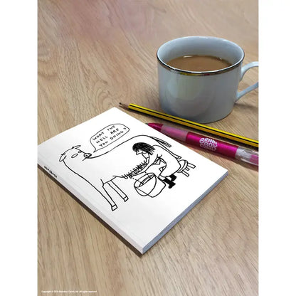 David Shrigley A6 Notebook - What the Hell