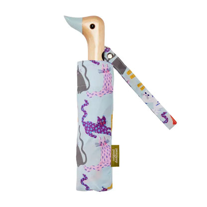 Ice Arty Cats Compact Duck Umbrella