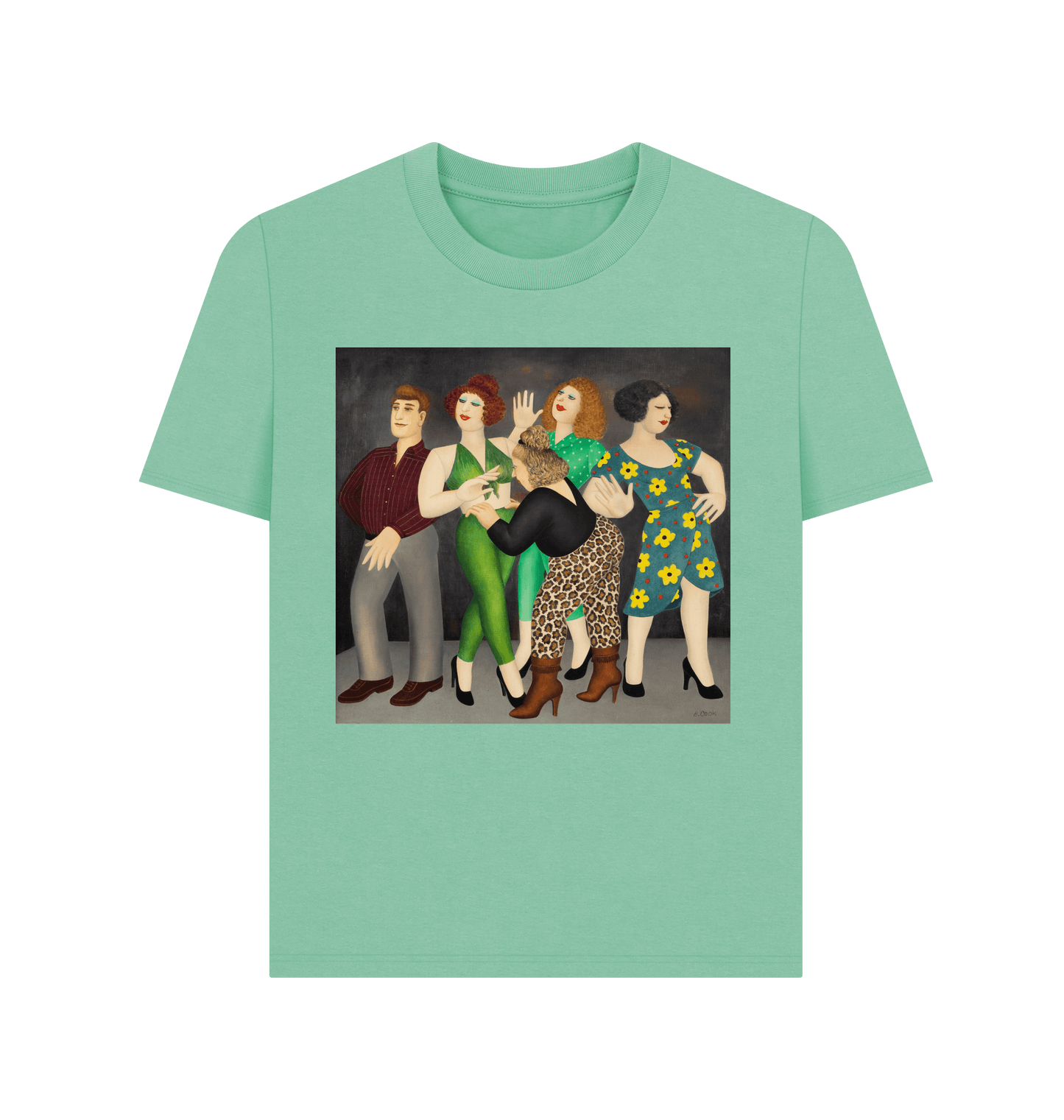 Peppermint Printed T-shirt Front