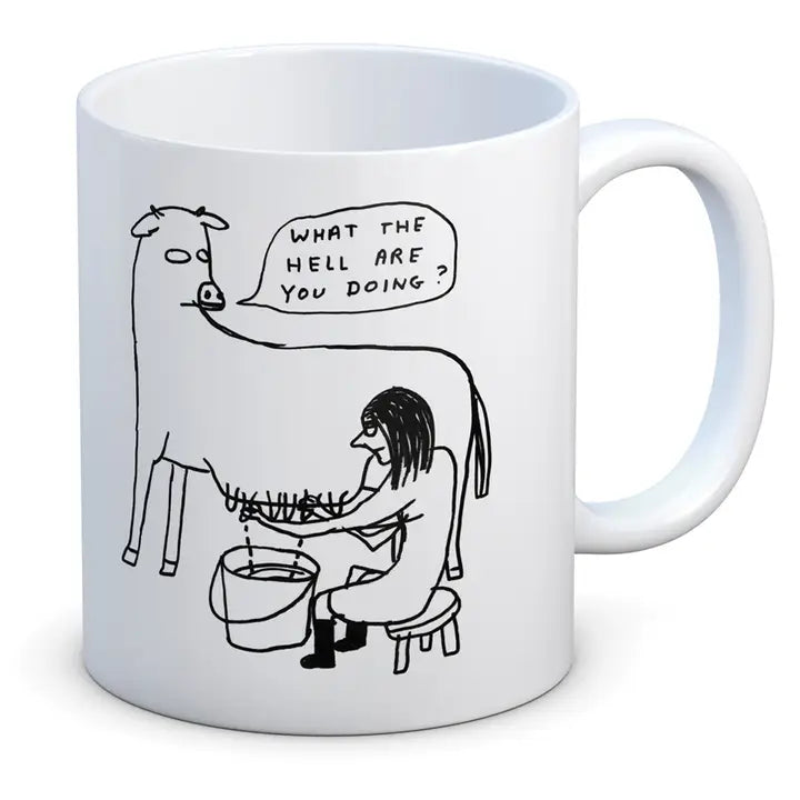 David Shrigley Mug - What the Hell