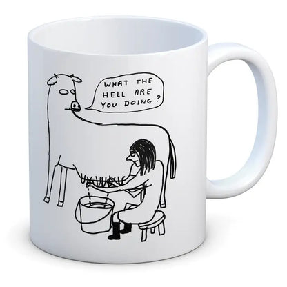 David Shrigley Mug - What the Hell