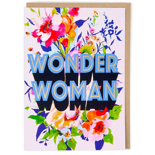 Wonder Woman Greetings Card