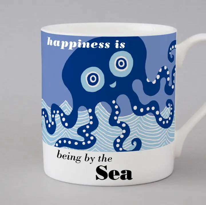 Repeat Repeat Ocean Octopus Mug