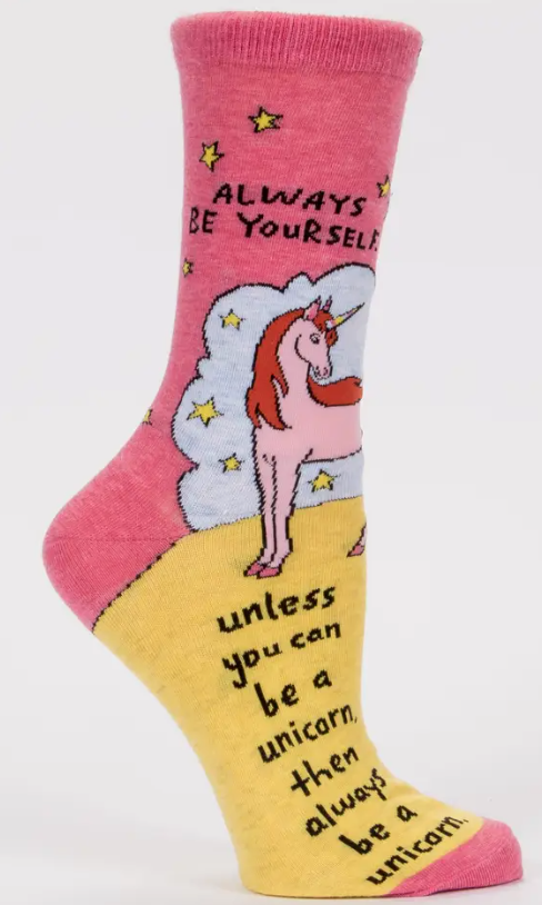 Always Be a Unicorn Women's Socks