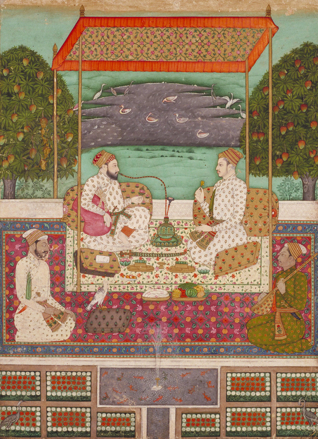 The Nabob Uhamoor Cawn-Subadar of Deccan, Print