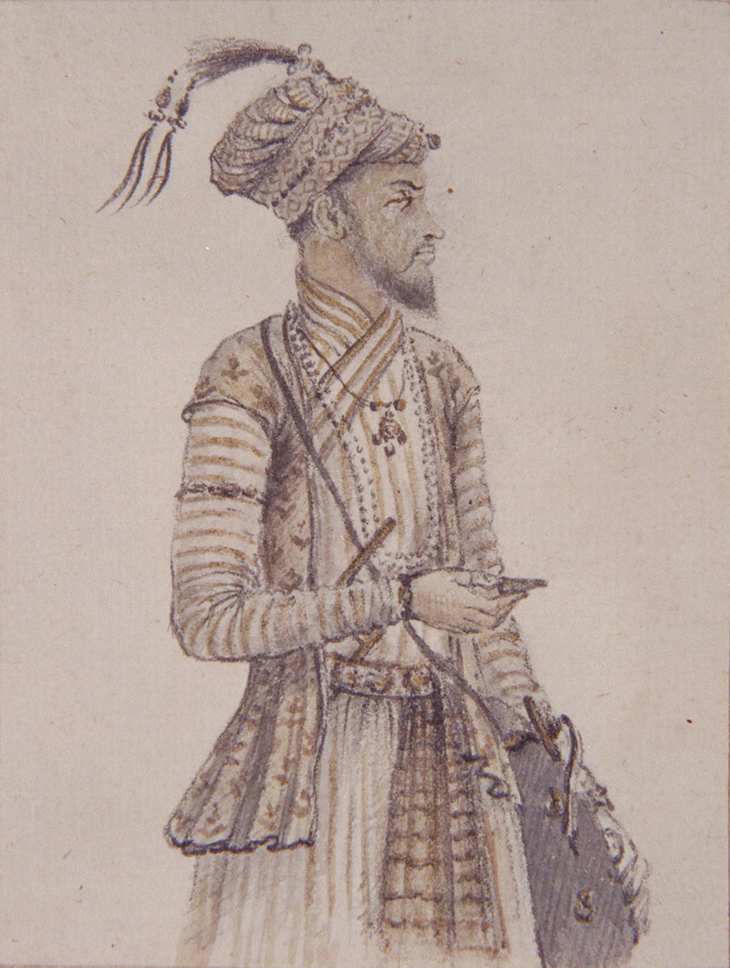 Portrait of Douf La Prins, Print