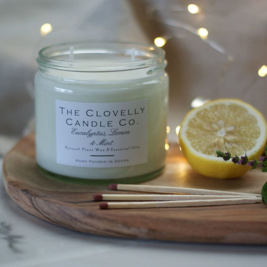 Clovelly Candle Co. Hand Poured Candle in Tin