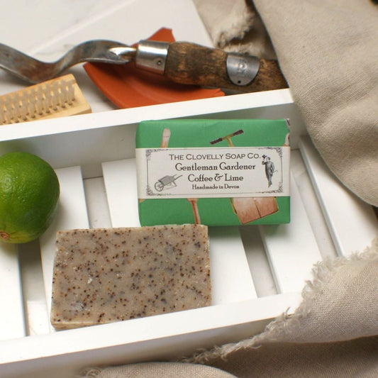Gentleman's Gardener Coffee and Lime Exfoliating Soap