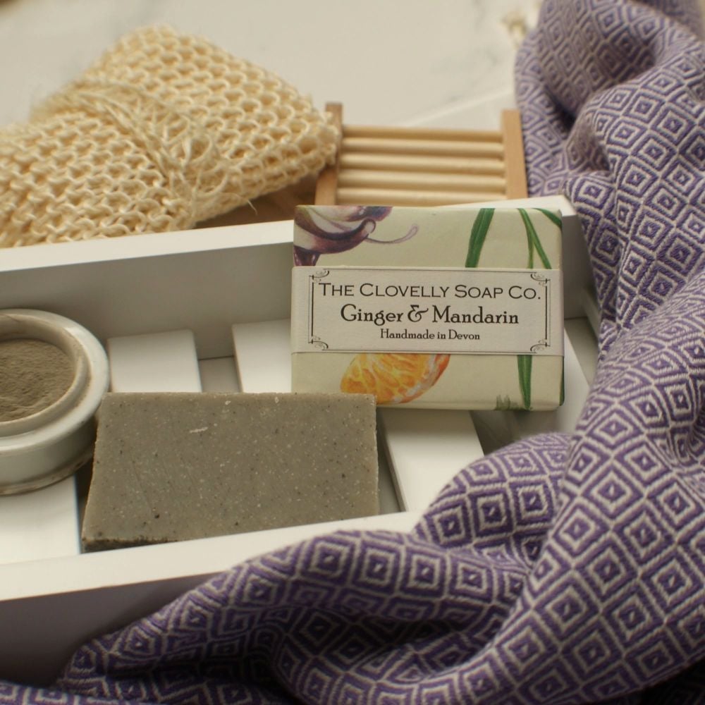 Ginger, Mandarin and Dead Sea Mud Soap