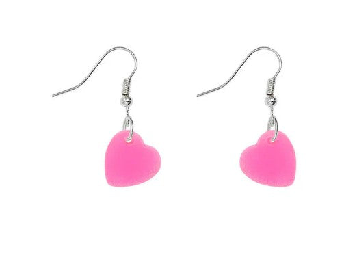 Heart Charm Earrings